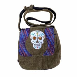 The Collection Royal Sugar Skull Boho Style Tote